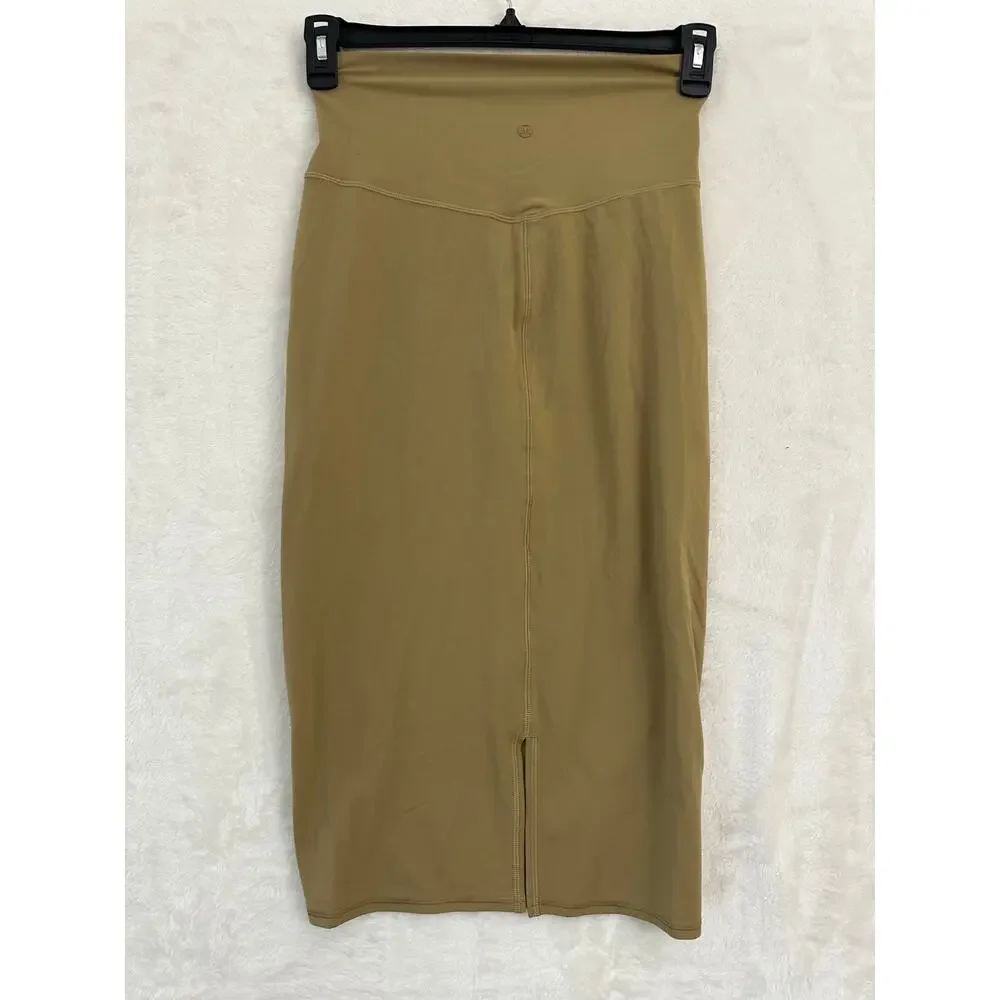 lululemon athletica Pencil Skirt in Camel Tan - Picture 4 of 7